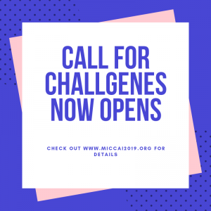 Call for Challenges now opens!