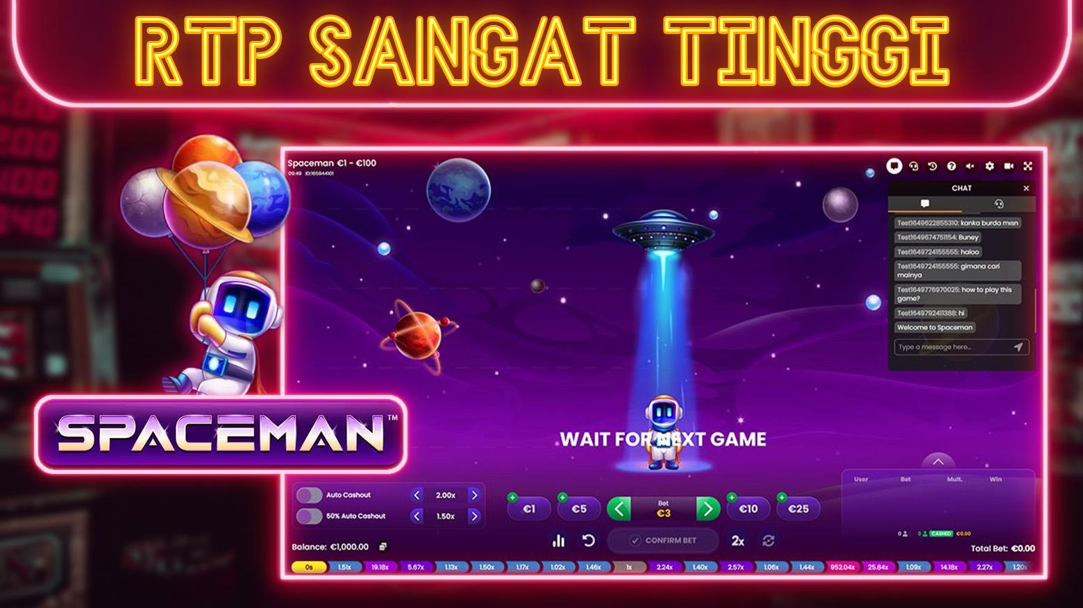 Spaceman: Peluang Maxwin Besar di Slot Spaceman Hari Ini